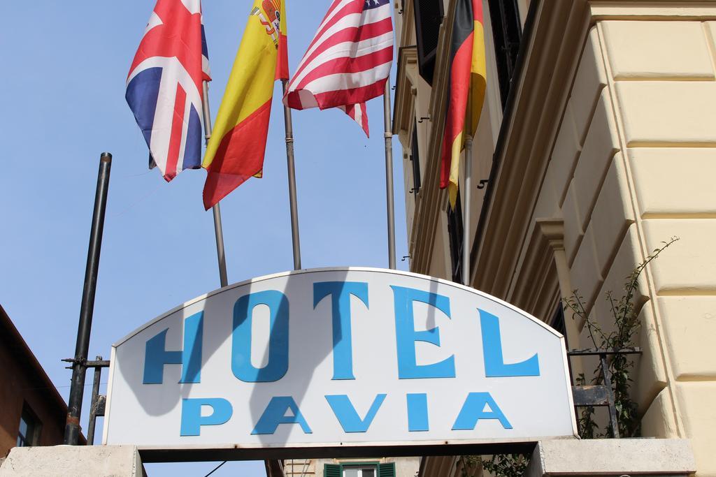 Hotel Pavia Rom Exteriör bild